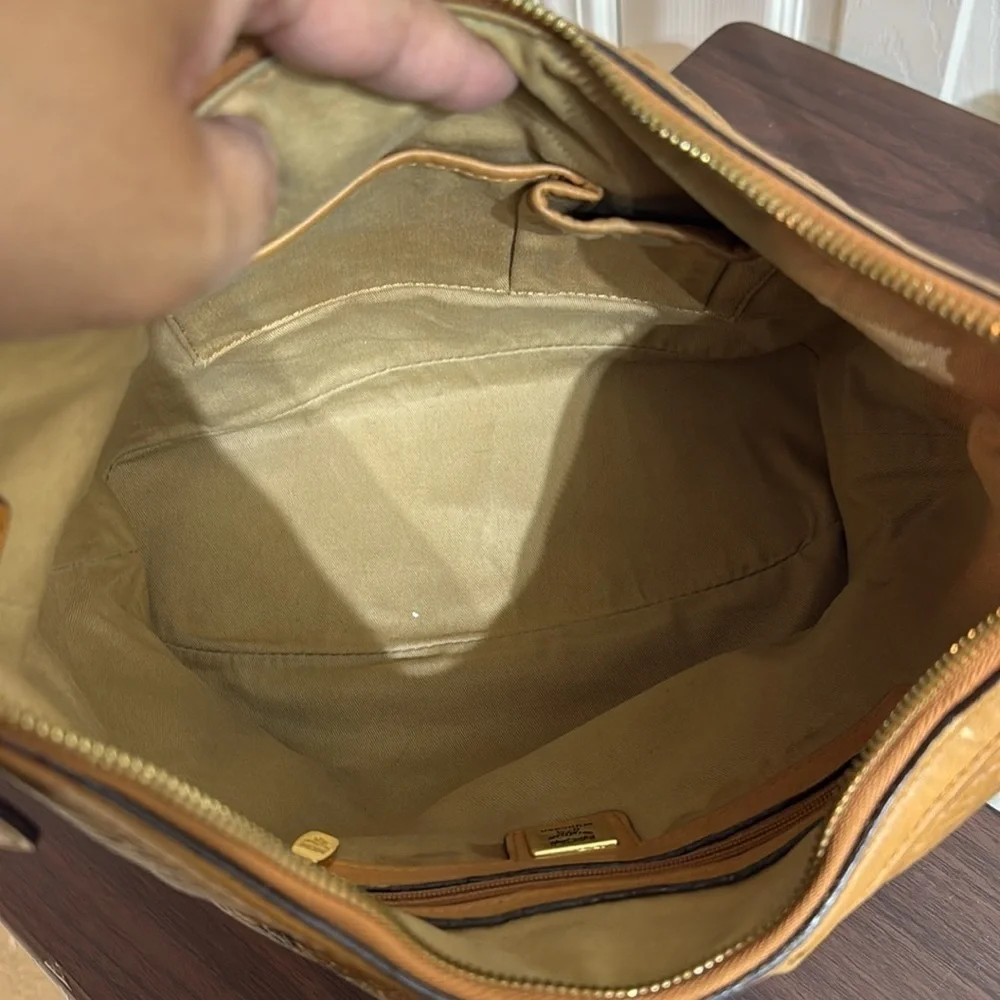 MCM Monogram in Cognac - Picture 10 of 11